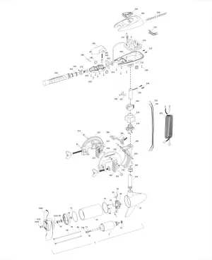 Ersatzteiliste f. Traxxis Ersatzteil f. Elektromotor Außenbordmotor Elektromotor MinnKota Ersatzteile
