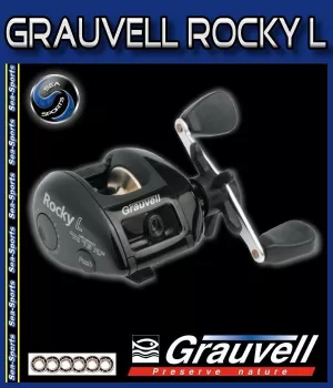 Grauvell Rocky L Baitcastrolle Baitcasting Multirolle (Linkshand)