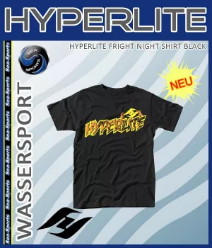 Hyperlite Fright Night Casual Wear Shirt Schwarz Freizeitshirt