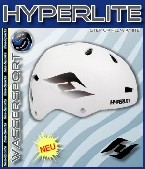 Hyperlite Step Up Wassersport Helm White von Bern Größe XL