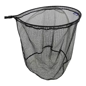 Kescher Max schwarz gummiert Länge 175cm Armlänge Breite (55x65cm) 2Teile 15x8ᴓ (mm) Landing Net JAXON MAX NET Rubberised mesh