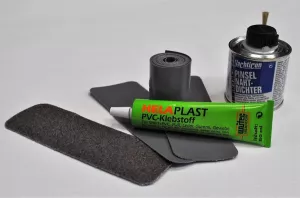 Reparaturset für Poucher Faltboote, Farbe grau