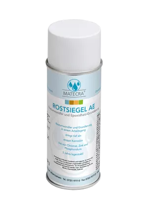 400ml Rostsiegel AE Matecra Rostumwandler und Epoxidharz-Grundierung Profiqualität für Gewerbe 0038513