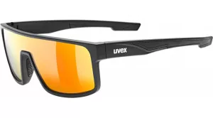 UVEX LGL 51 Sonnenbrille Sportbrille one size black mat mirror red