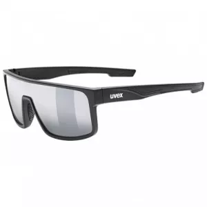 UVEX LGL 51 Sonnenbrille Sportbrille one size black mat mirror silver