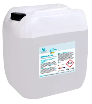 250ml Shinning Total Vielseitige Hochglanzemulsion Matecra Profiqualität für Gewerbe