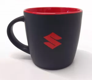 Tasse Team Black in Schwarz-Rot-Grau Volumen 300ml 990F0-BKMGO-000